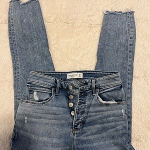 Abercrombie High Waisted Jeans